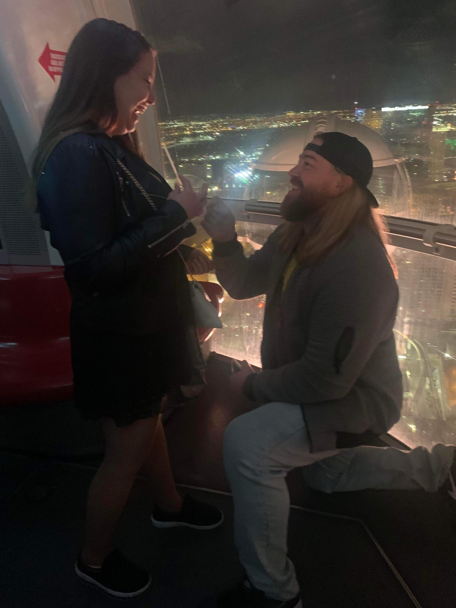 The proposal!! Las Vegas, Nevada