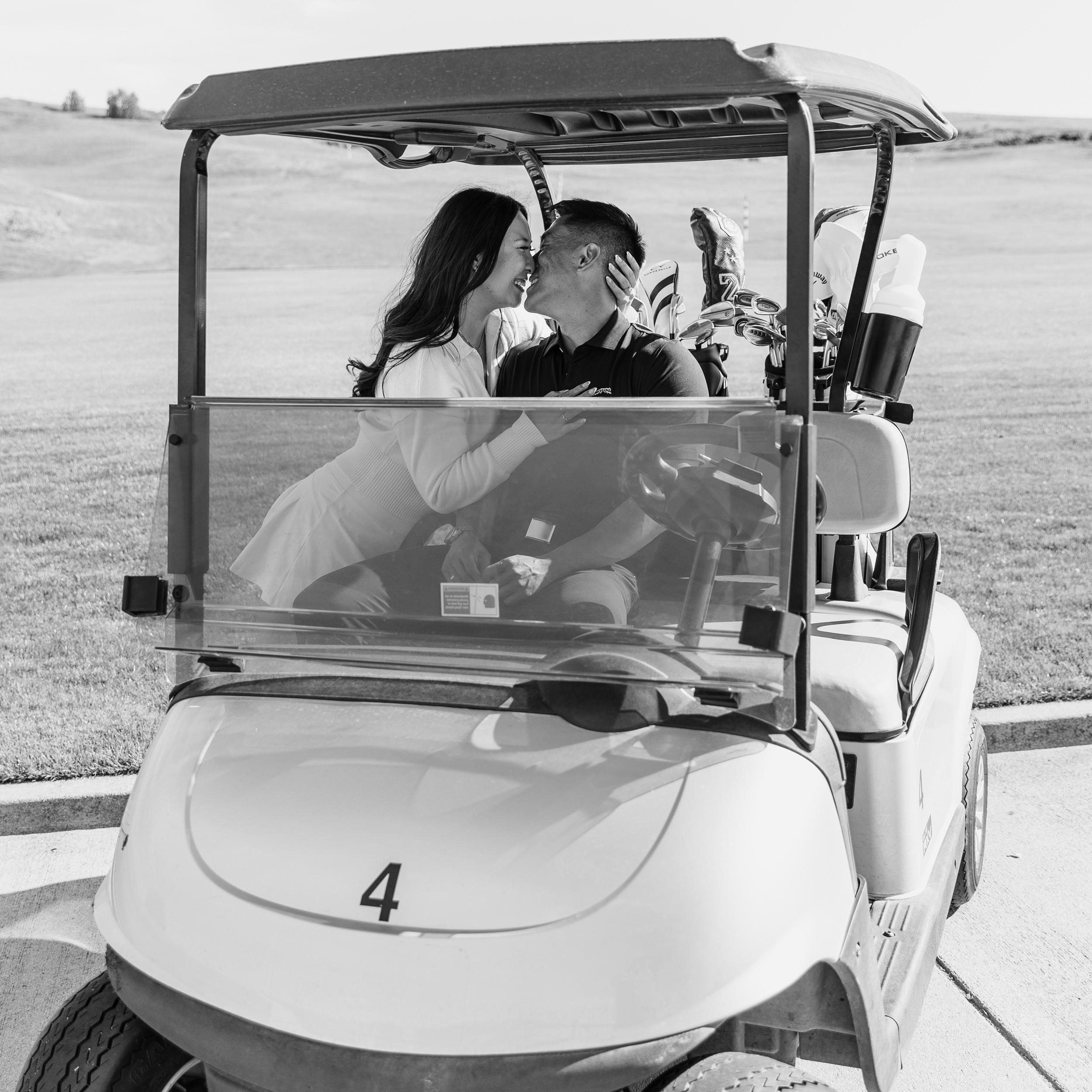 Golf on Honeymoon