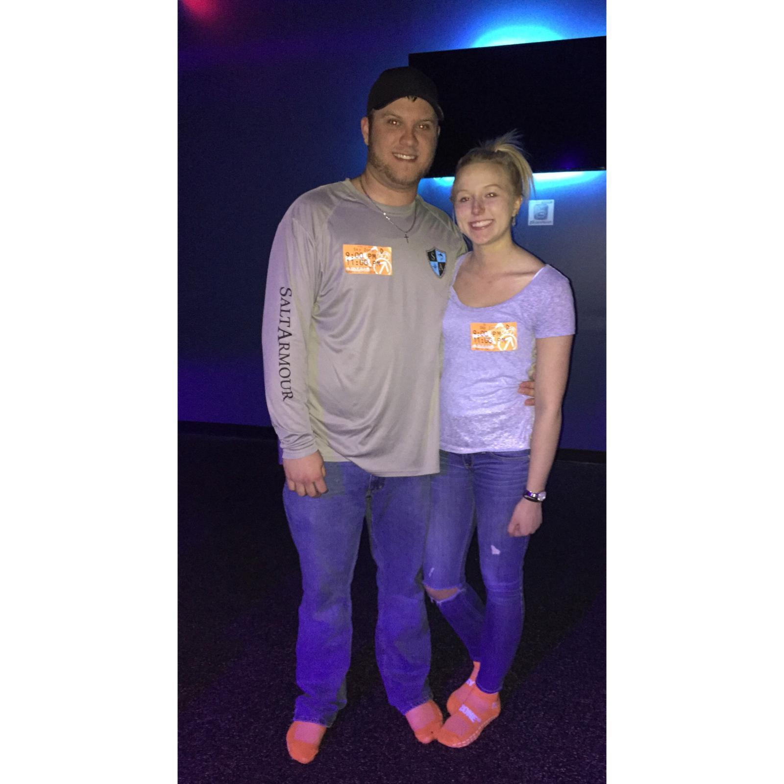 This was our first actual date together(although my friend and his brother tagged along)