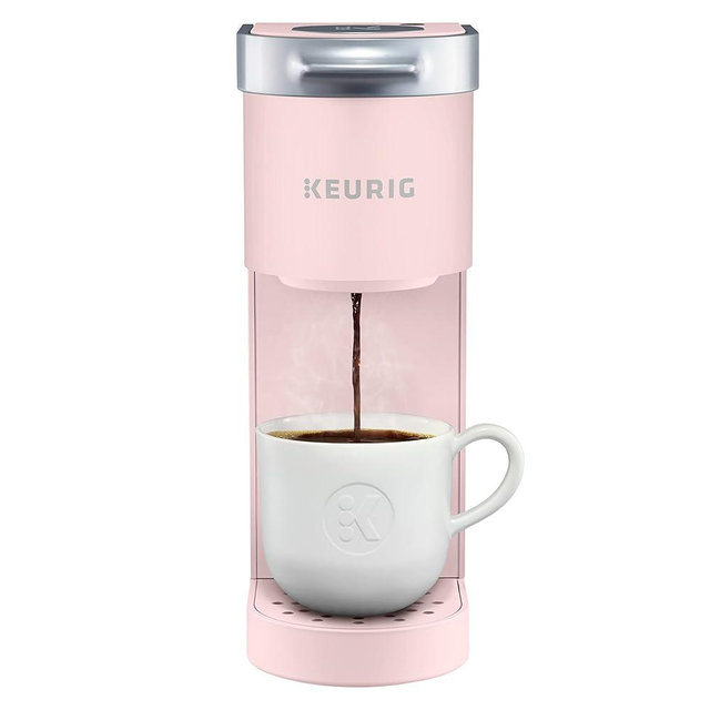 Keurig K-Mini Single Serve K-Cup Pod Coffee Maker, Featuring An Ultra-sleek Design, Dusty Rose
