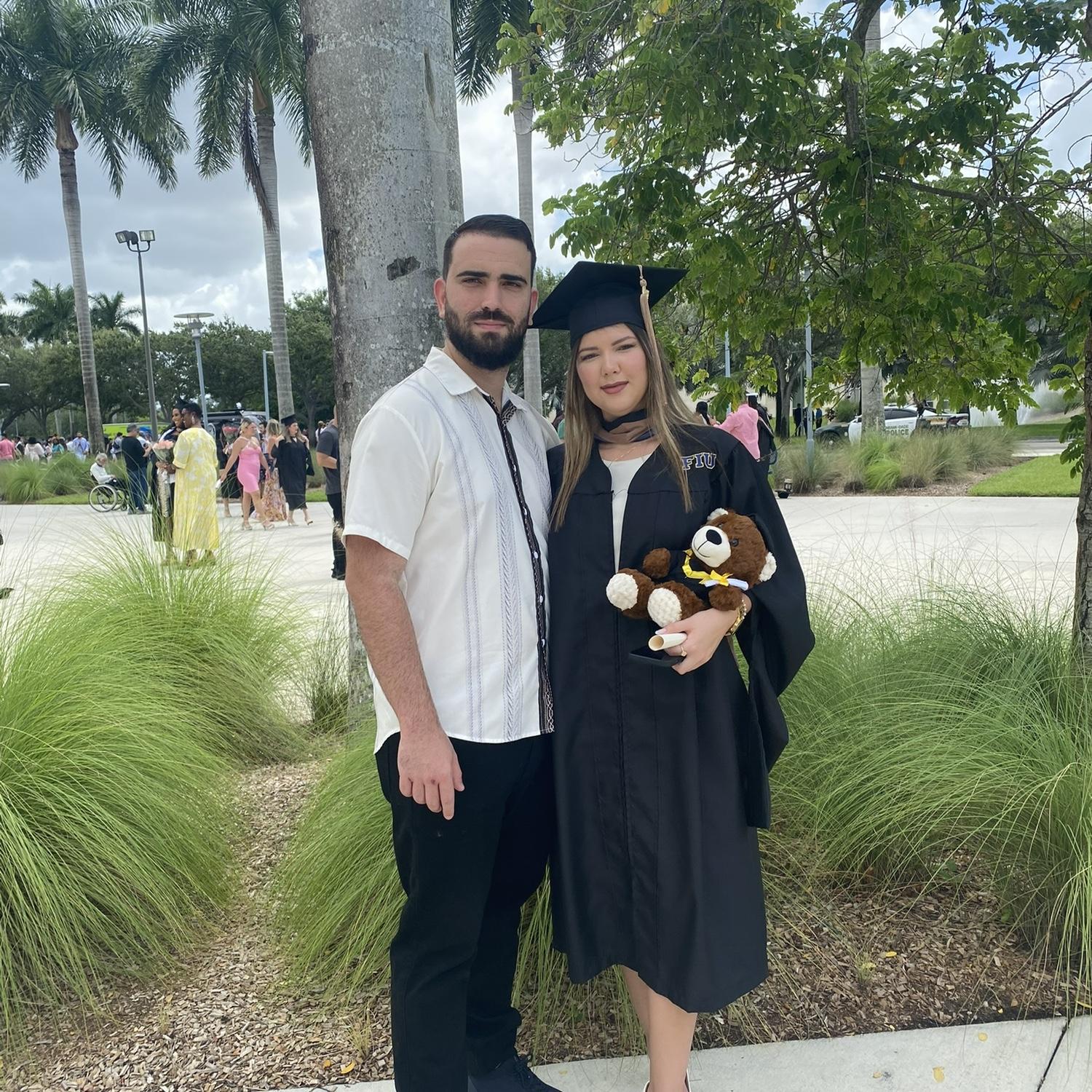 Celebrating Ines’s Graduation for her Master in Accounting