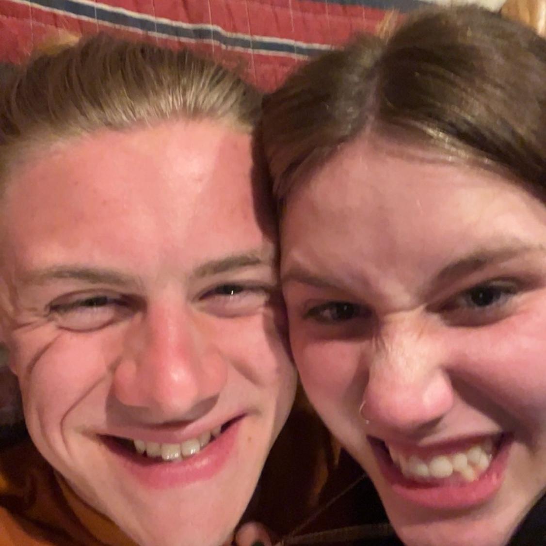 March 20th, 2023 we started dating! This picture was taken a few moments after :)