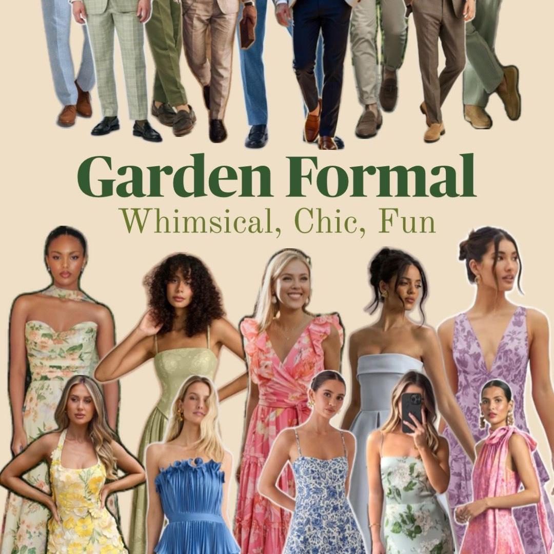 Both great reference for the dress code! 🌷