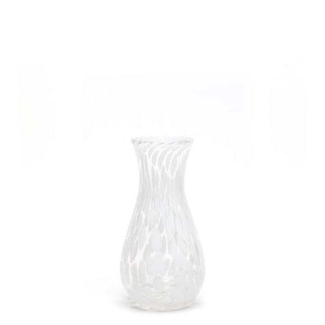 Paul Arnhold Glass Spotted Bud Vase