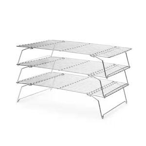 Stackable wire cooling rack