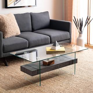 Kayley Modern Glass Coffee Table