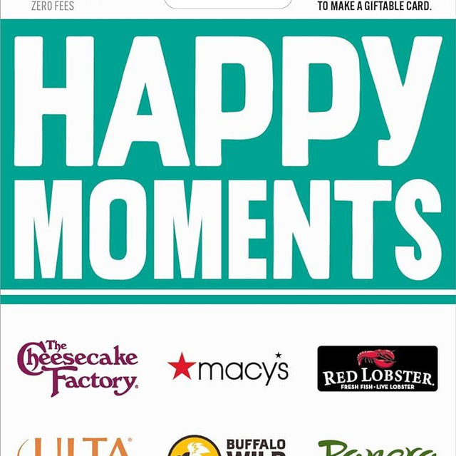 Happy Moments Gift Card