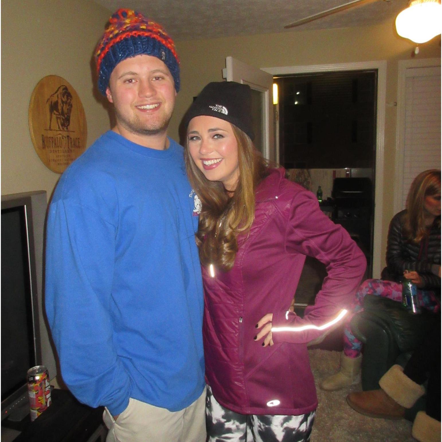 Our second date...Beta Theta Pi "Ski Lodge" date party! Spring 2016
