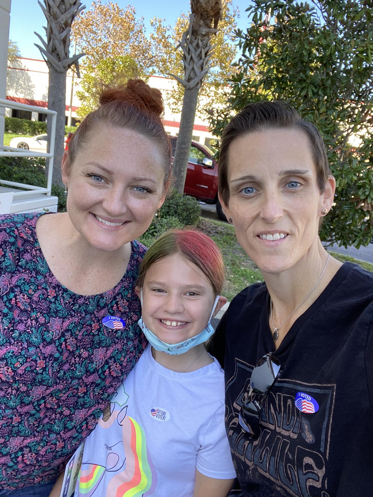 The family that votes together, stays together. 🗳 ✔️