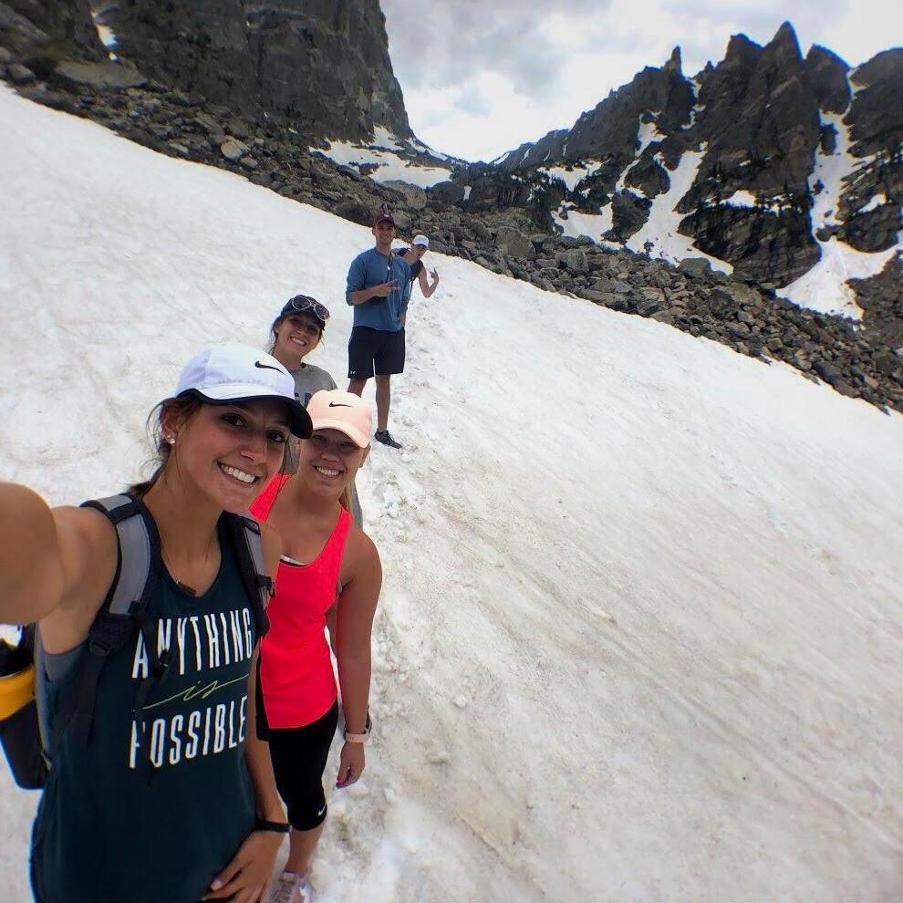 first hike with squad