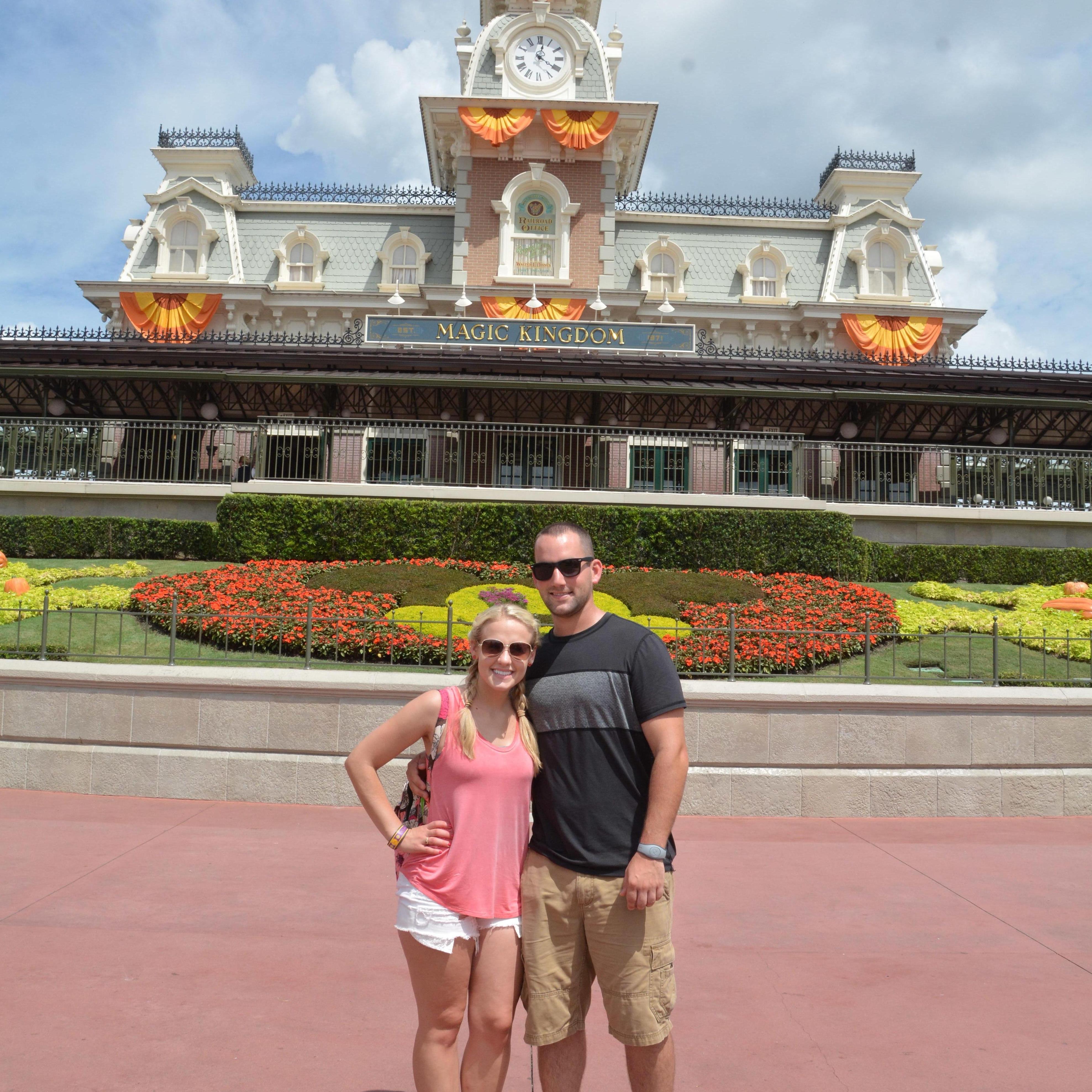Zac & Haleigh's first Disney World trip together. 9/5/2017. @ Magic Kingdom, Walt Disney World.