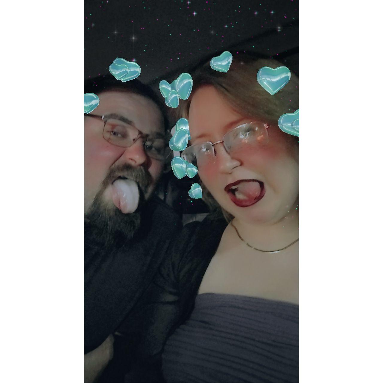 We love being goofy together!!