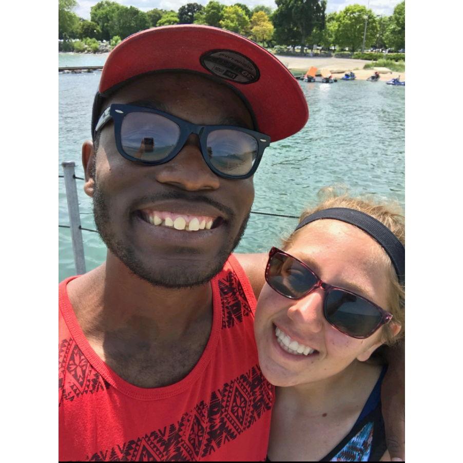 First time at the beach together!