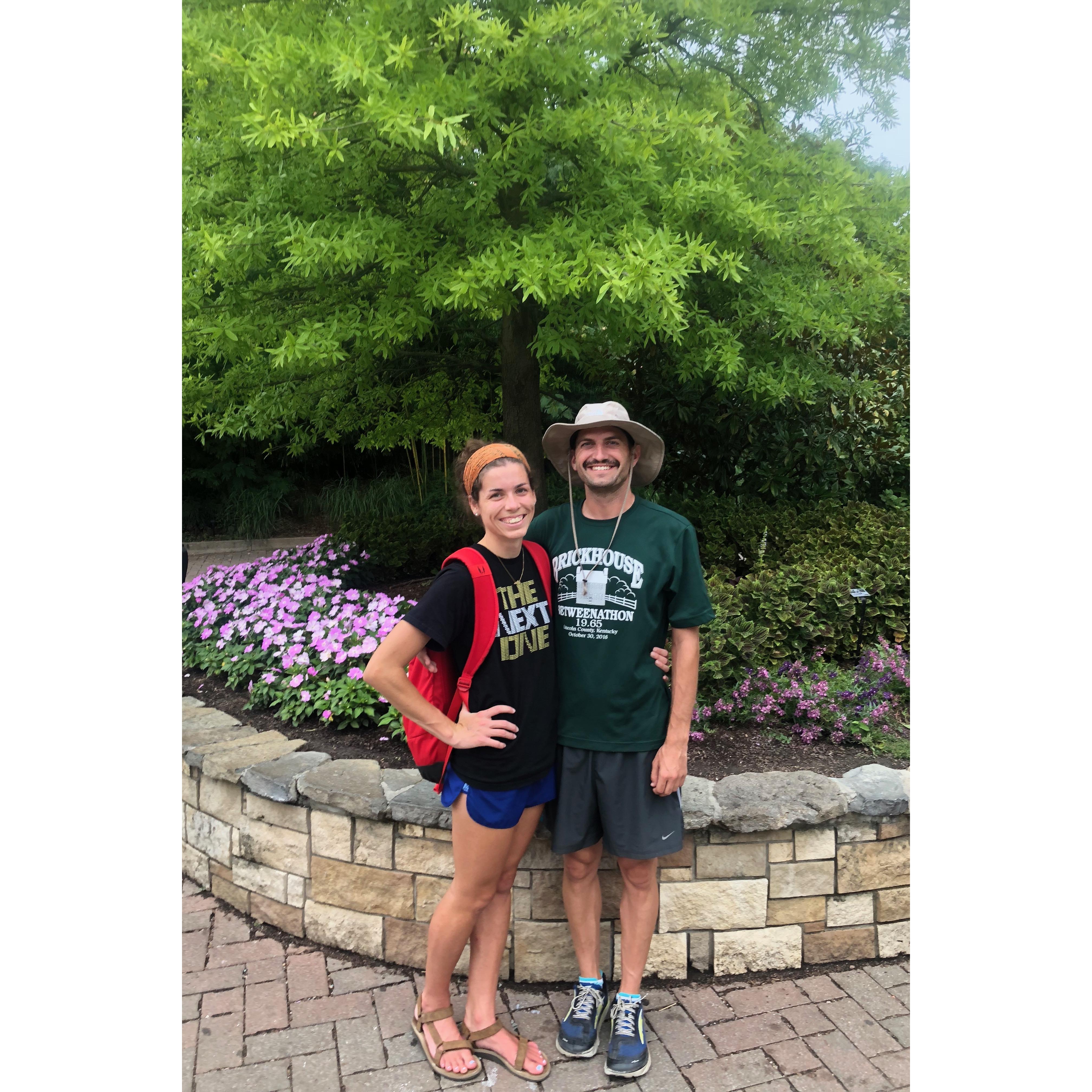 Trip to the Cincinnati Zoo in August before Tabitha started back teaching. Highlight of the day for Tabitha was seeing Fiona the hippo, but John loved the penguins the most.