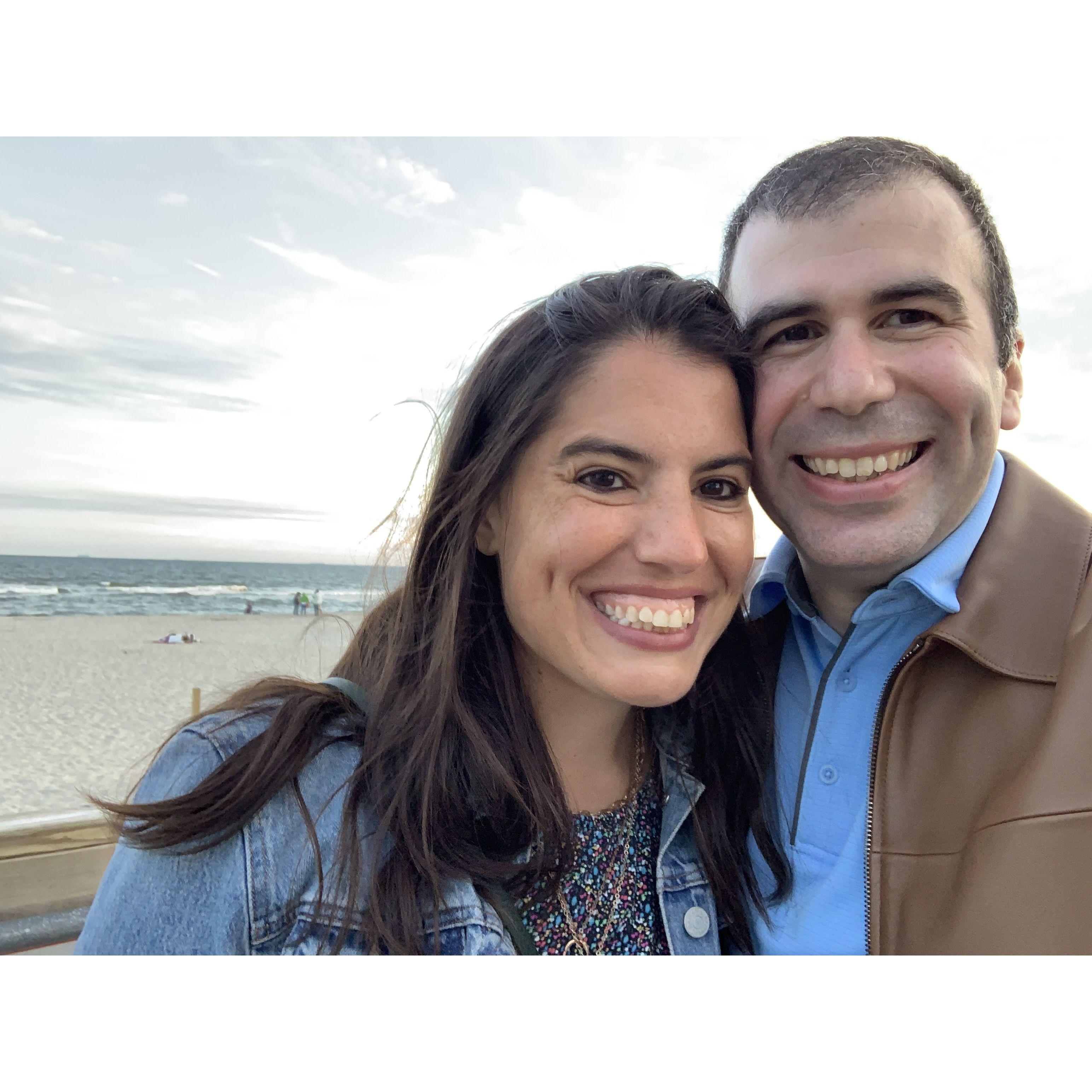 Our First Picture Together - 4th Date
Long Beach Boardwalk, Long Island