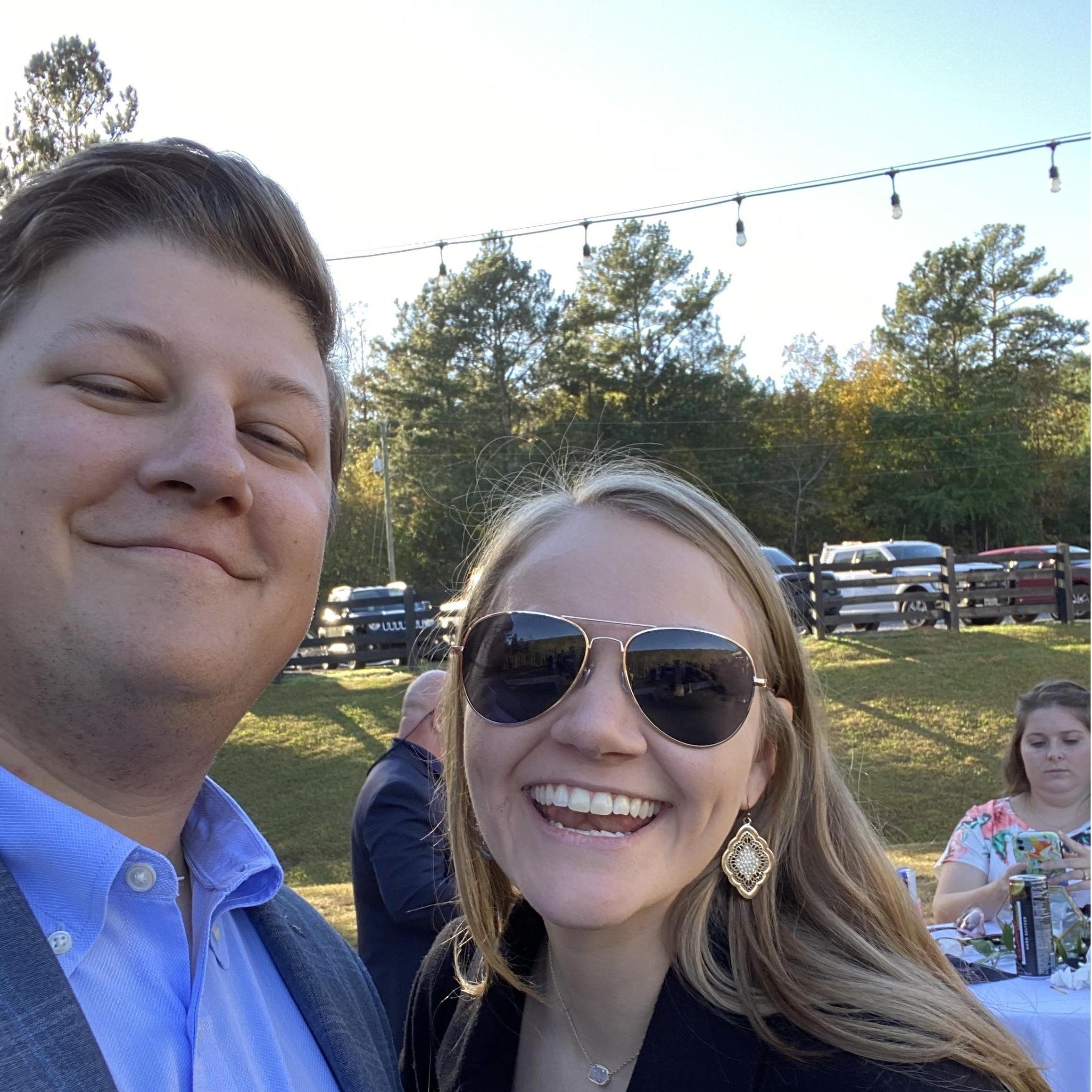 Wedding for Bryan's work friend, Kelly.
