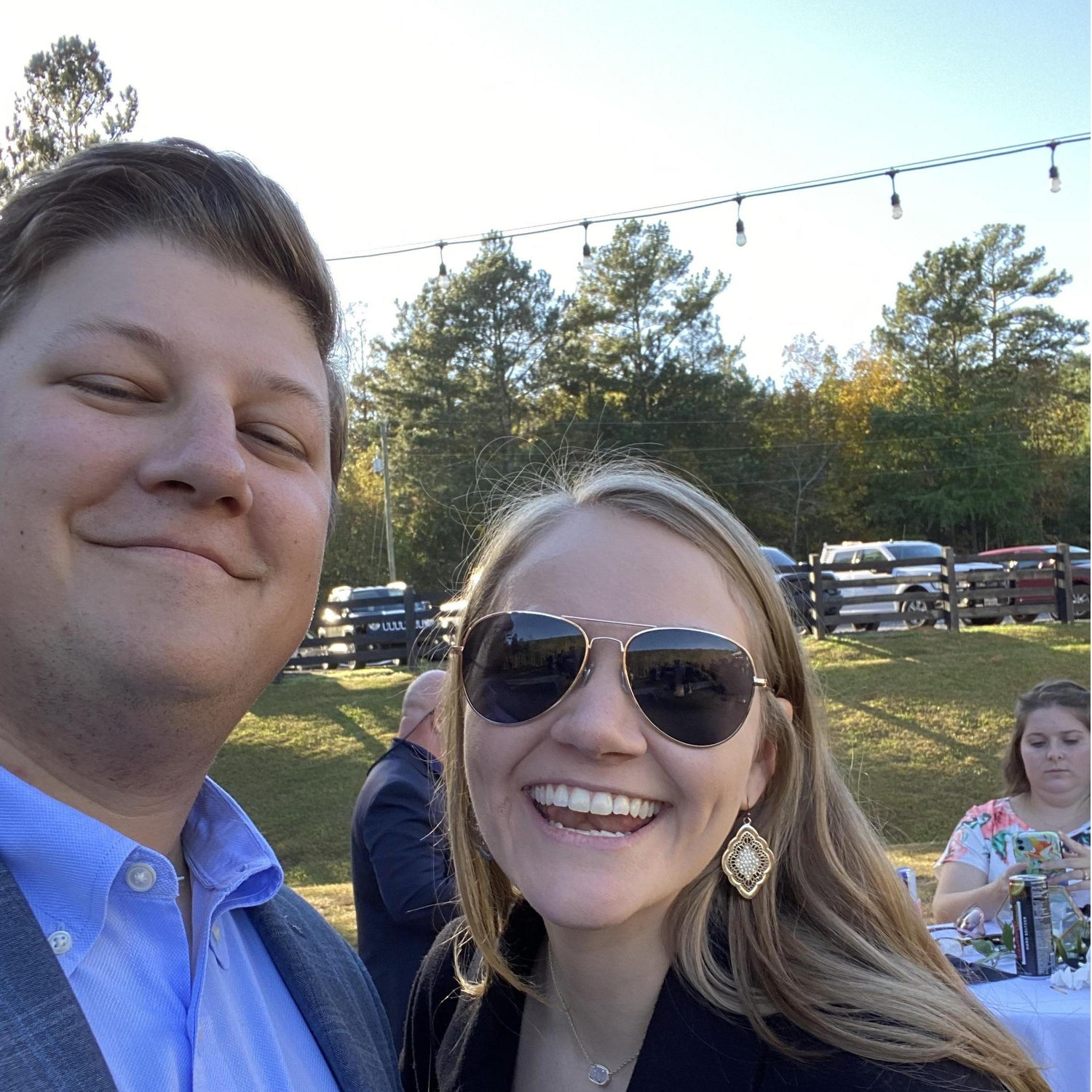 Wedding for Bryan's work friend, Kelly.