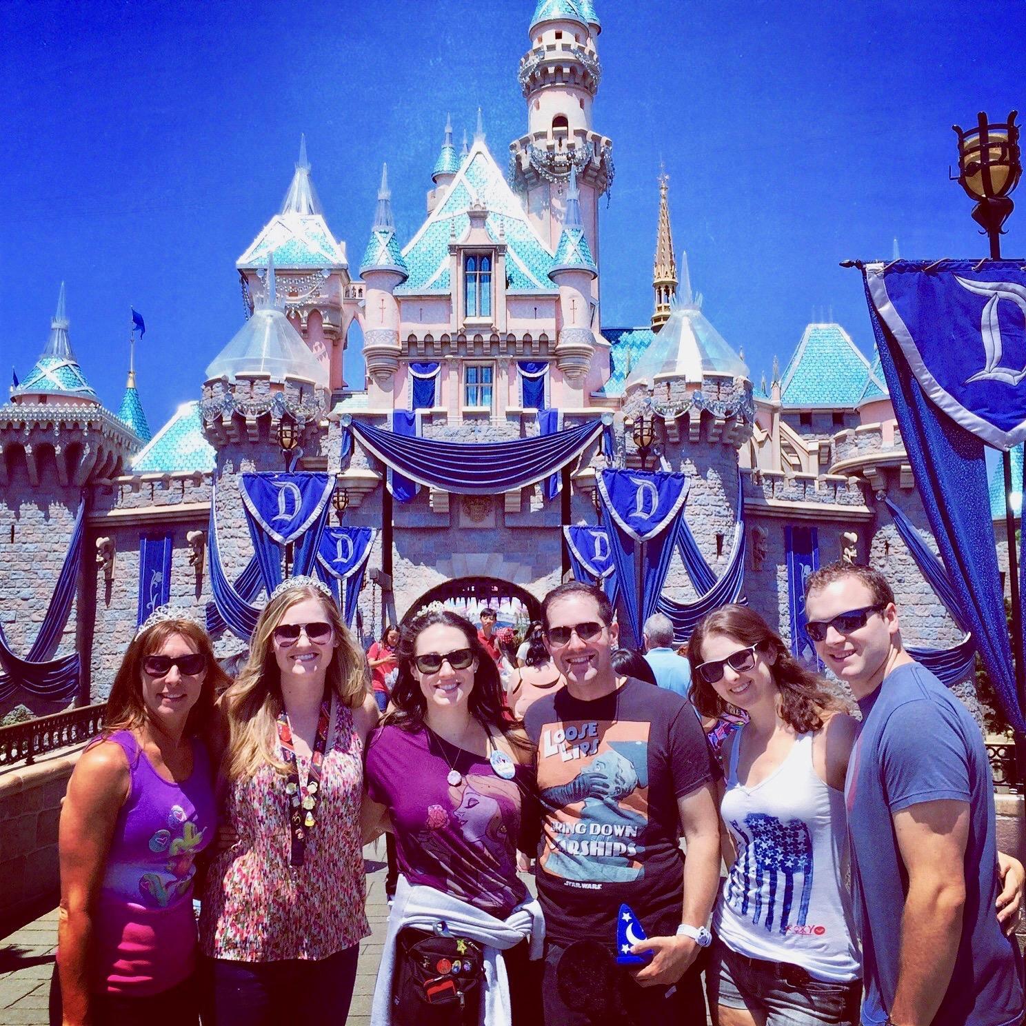 The first time Mike met my family and friends was at Disneyland for my birthday! This is where our love for each other (* cough I mean Disney!) blossomed! May 2015
