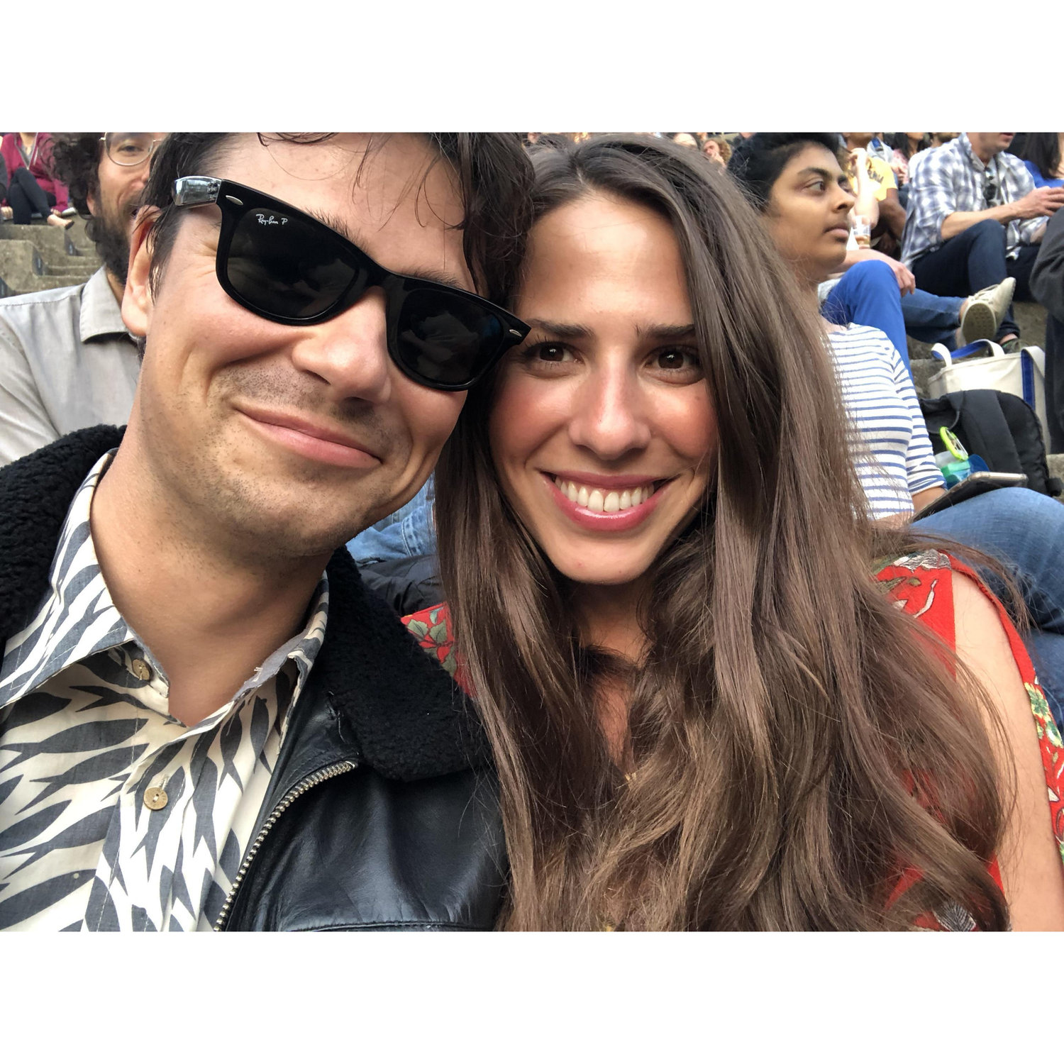 One of the many concerts we have been to. This one is at The Greek Theater in Berkeley.