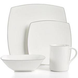 Mikasa Couture Platinum 4-Piece Place Setting