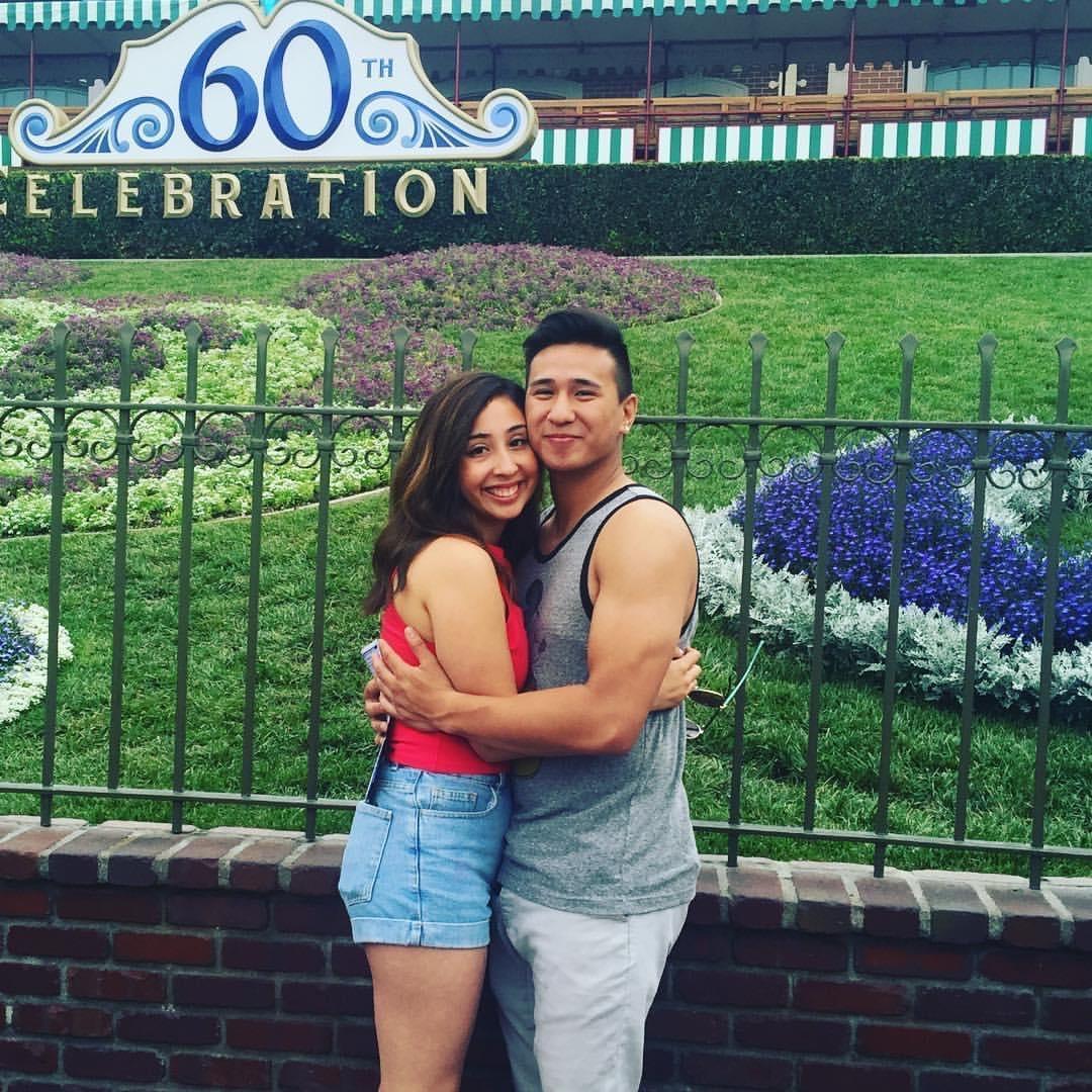 First time in Disneyland together!