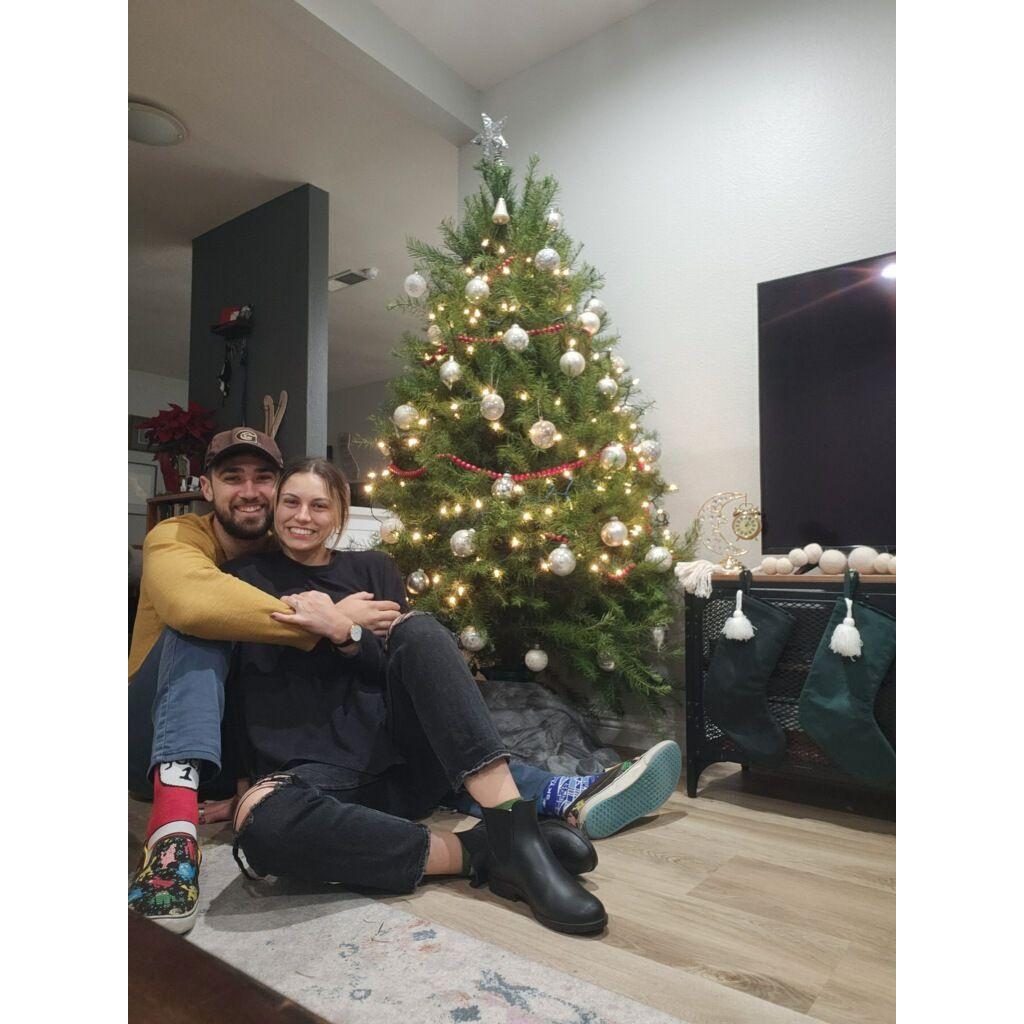 Many "firsts" (first x-mas tree)
