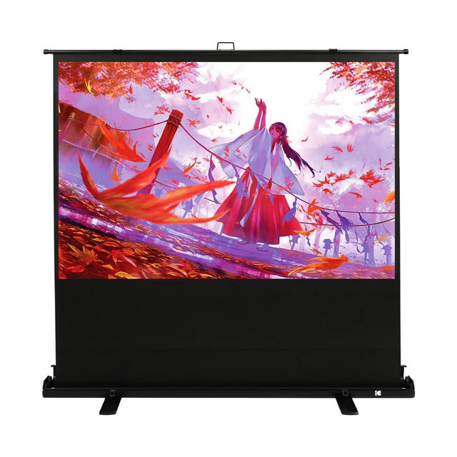 Kodak 100" Portable Projector Screen with Stand and Carry Case