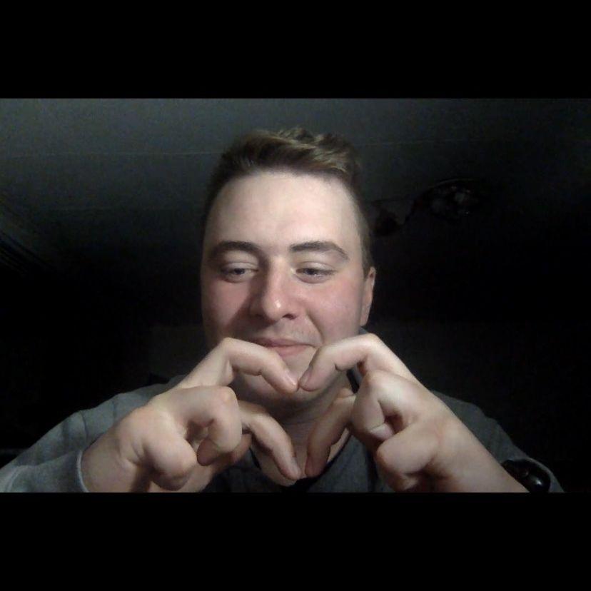 One of our many facetime calls when we were long distance for a summer