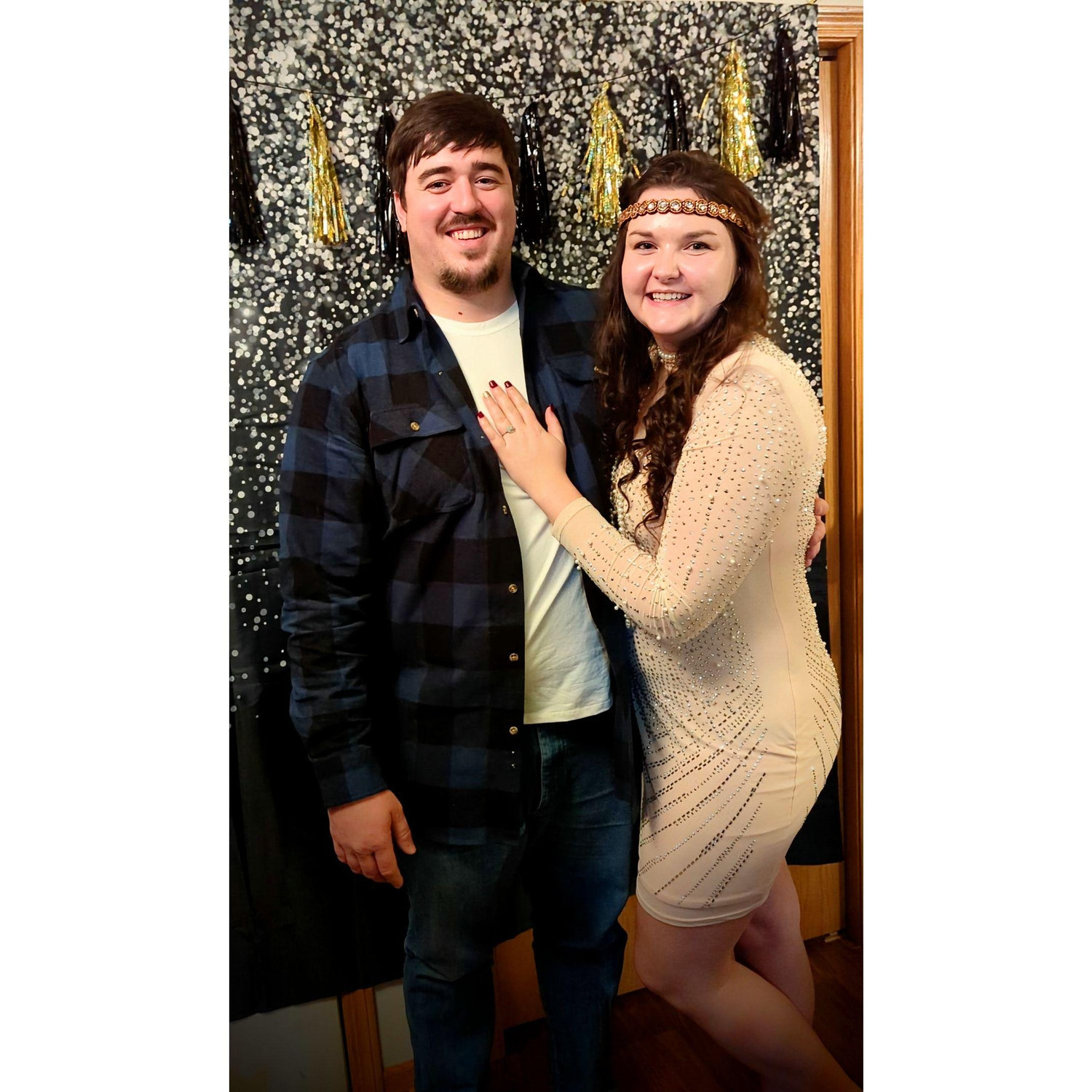 Happy New Year! - And to being engaged!