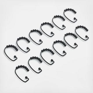 Shower Curtain Rings, Set of 12