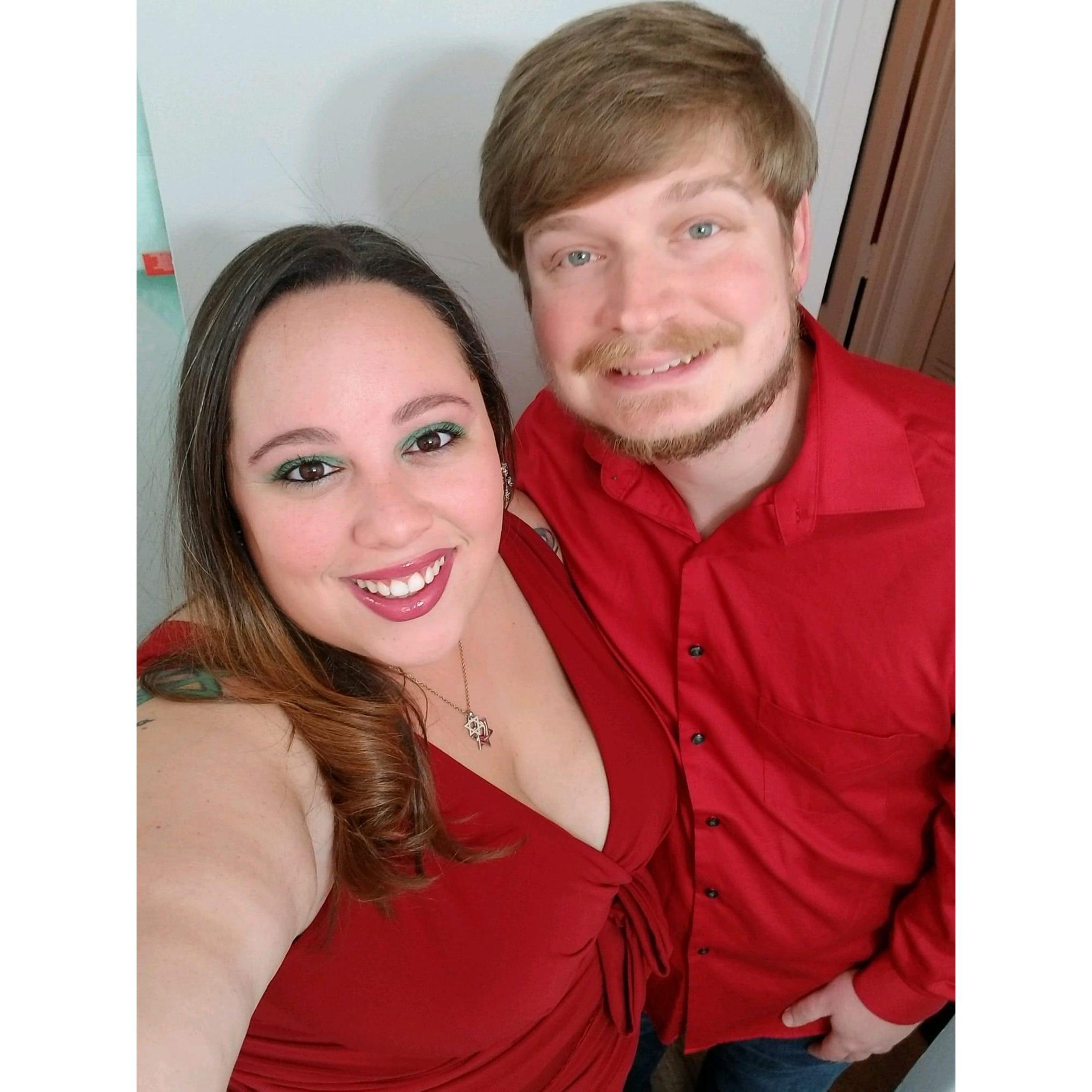 The night Andrew proposed.