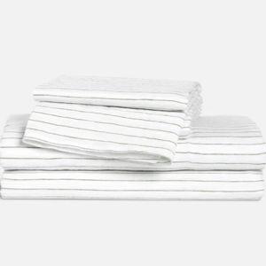 Washed European Linen Core Sheet Set