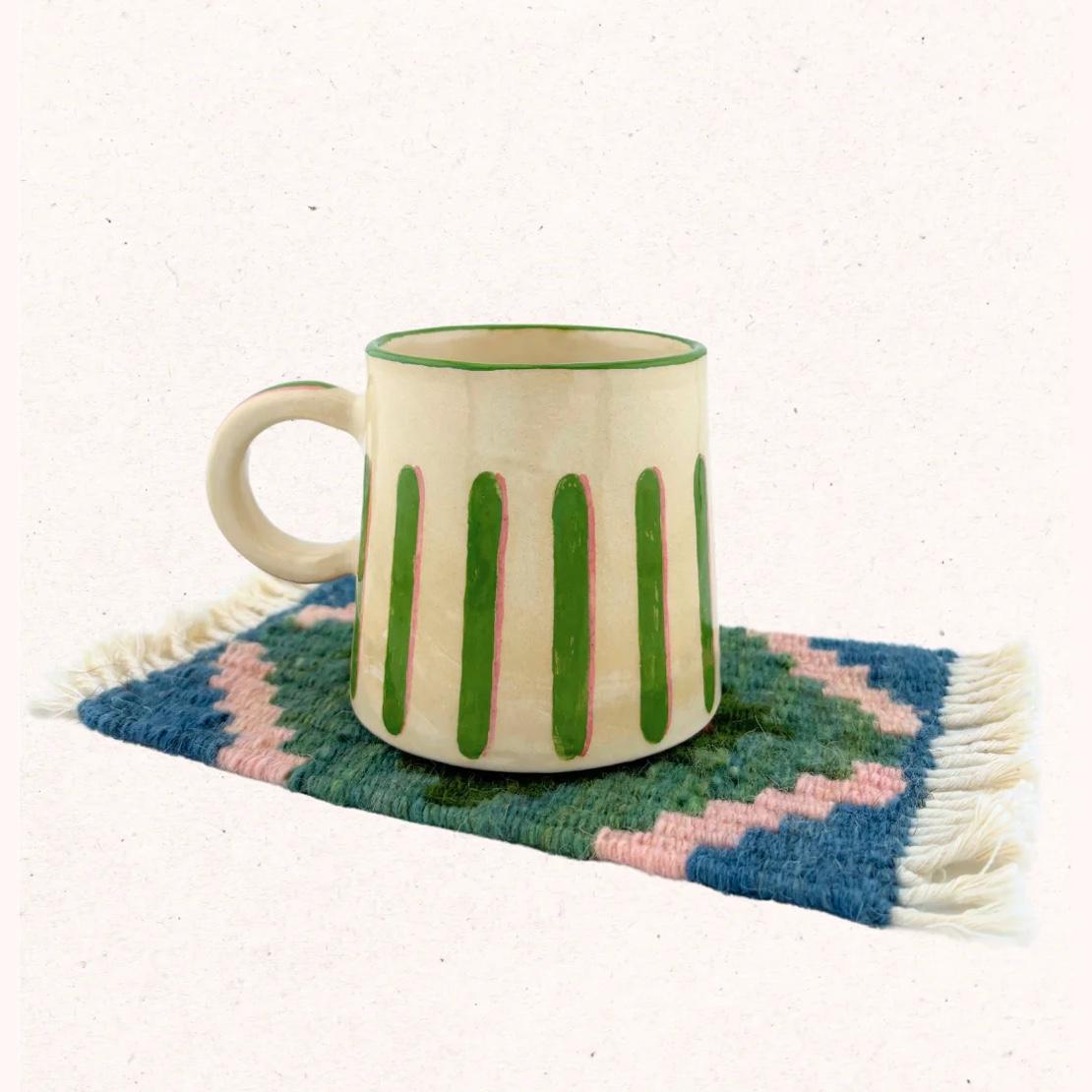 Handmade Armenian Taron Coasters (set of 2)