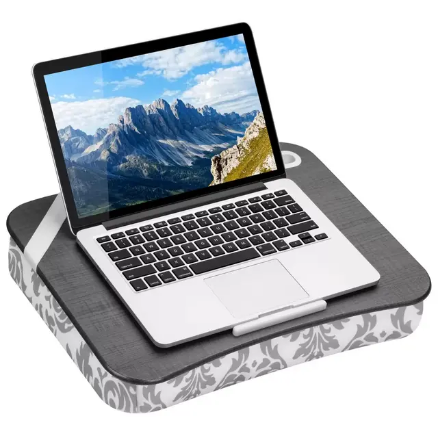 LapGear® Designer Lap Desk in Grey Damask