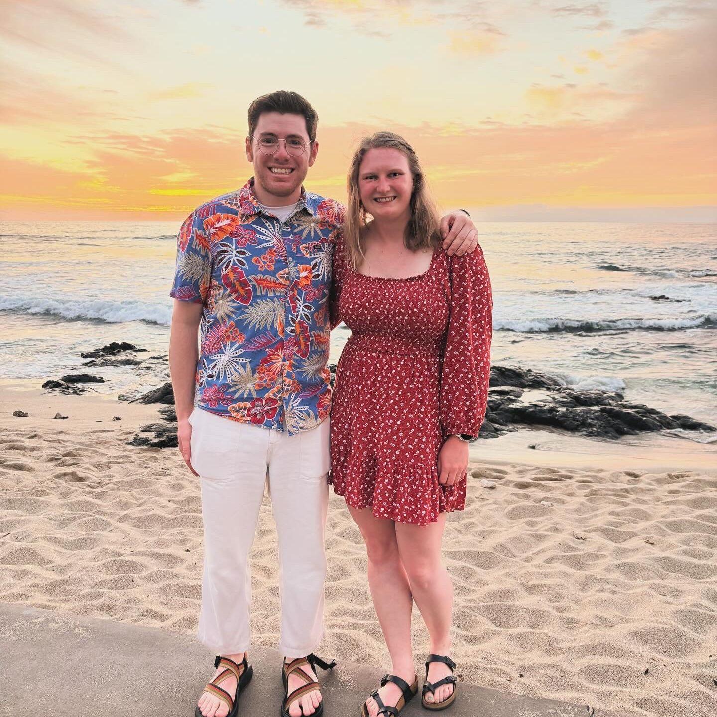 Dinner date in Hawaii