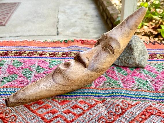 Ancestral Spirit Tepi Pipe, Solid Wood Tepi, Applicator Pipe for Rapé