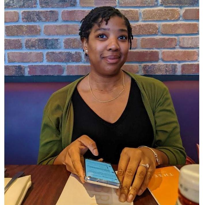 One of Jon's favorite photos of his new Fiancée glowing at brunch. San Mateo, CA 2/15/20