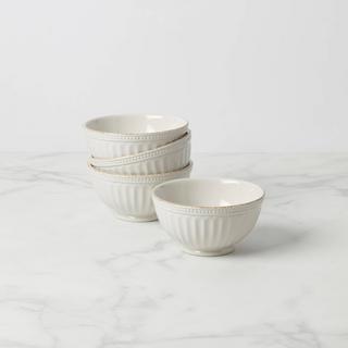 French Perle Groove All-Purpose Bowl, Set of 4
