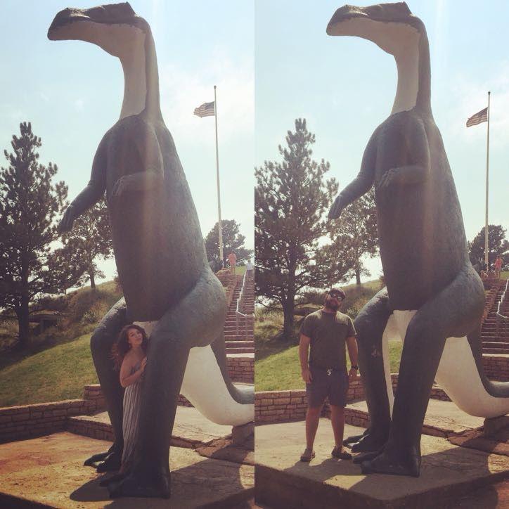 Exploring Rapid City the summer we started dating
