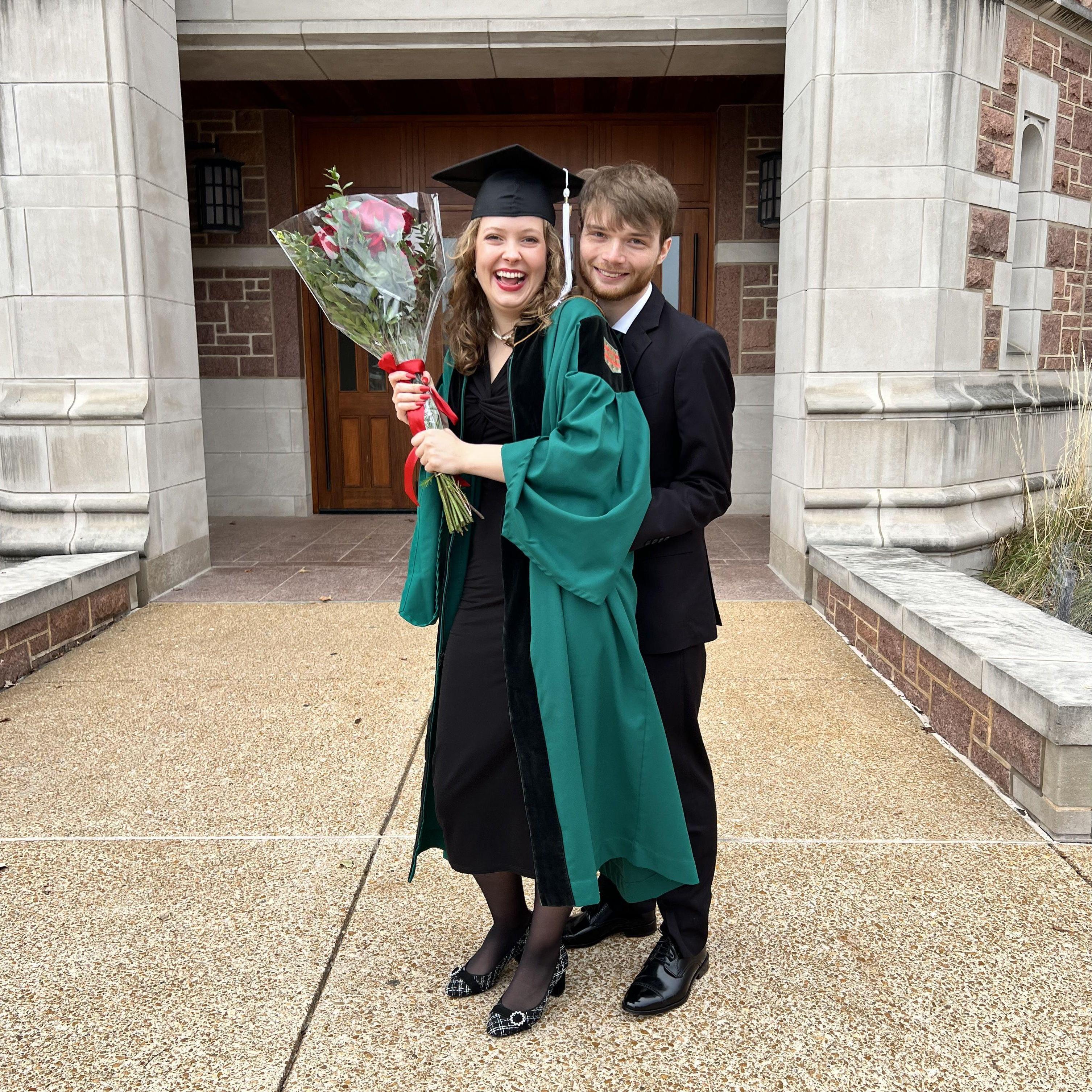 Christina's graduation.