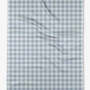 Blue Gingham Tea Towel
