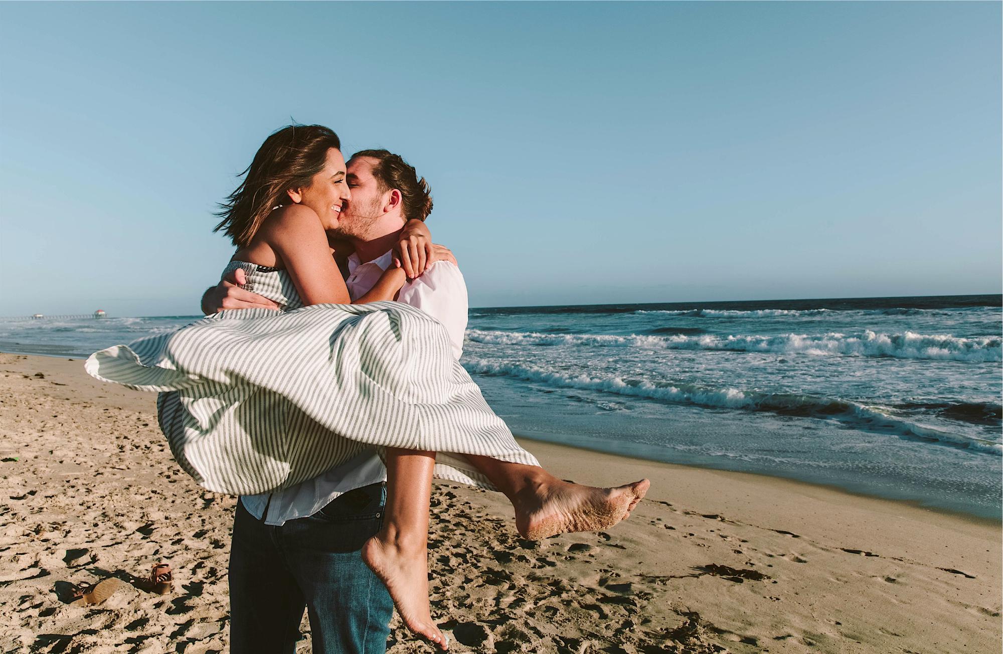 Breanna asked us to do a mock engagement photoshoot for her to practice.  It's our favorite photo to date.