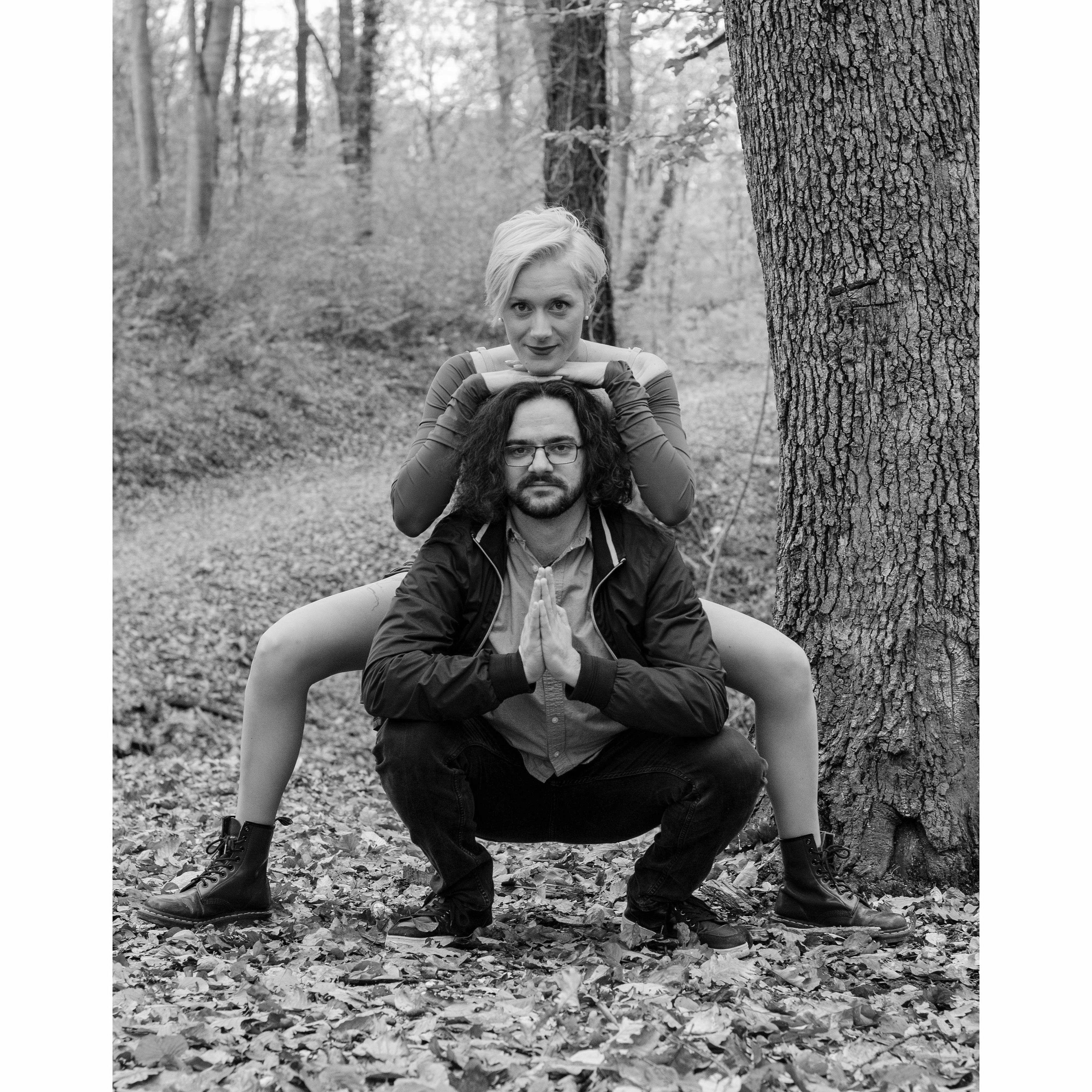 M: And now let's do one romantic pose. 
I&M: Say no more.