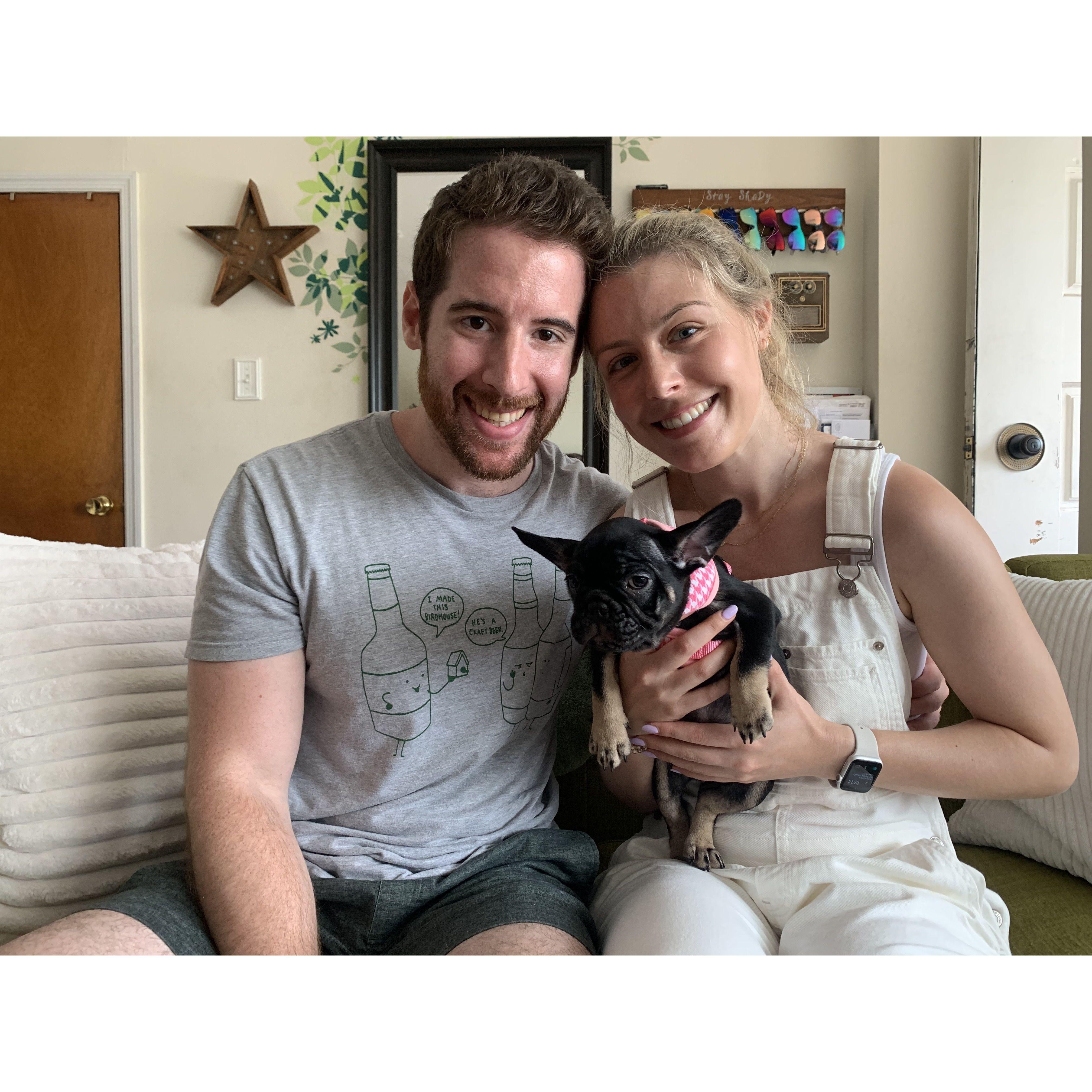 The day we brought our sweet Greta home! (July 2022)