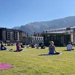 Yoga on the Lawn