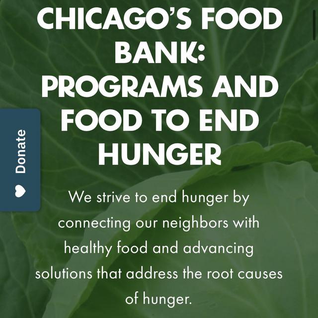 Donate to Food Depository in Chicago | Greater Chicago Food Depository