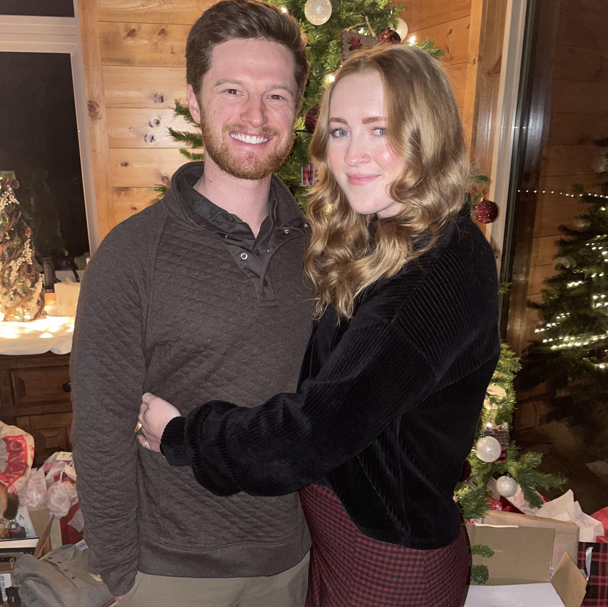 First Christmas together in Pagosa in 2022 - which was Aaron's first one away from home.