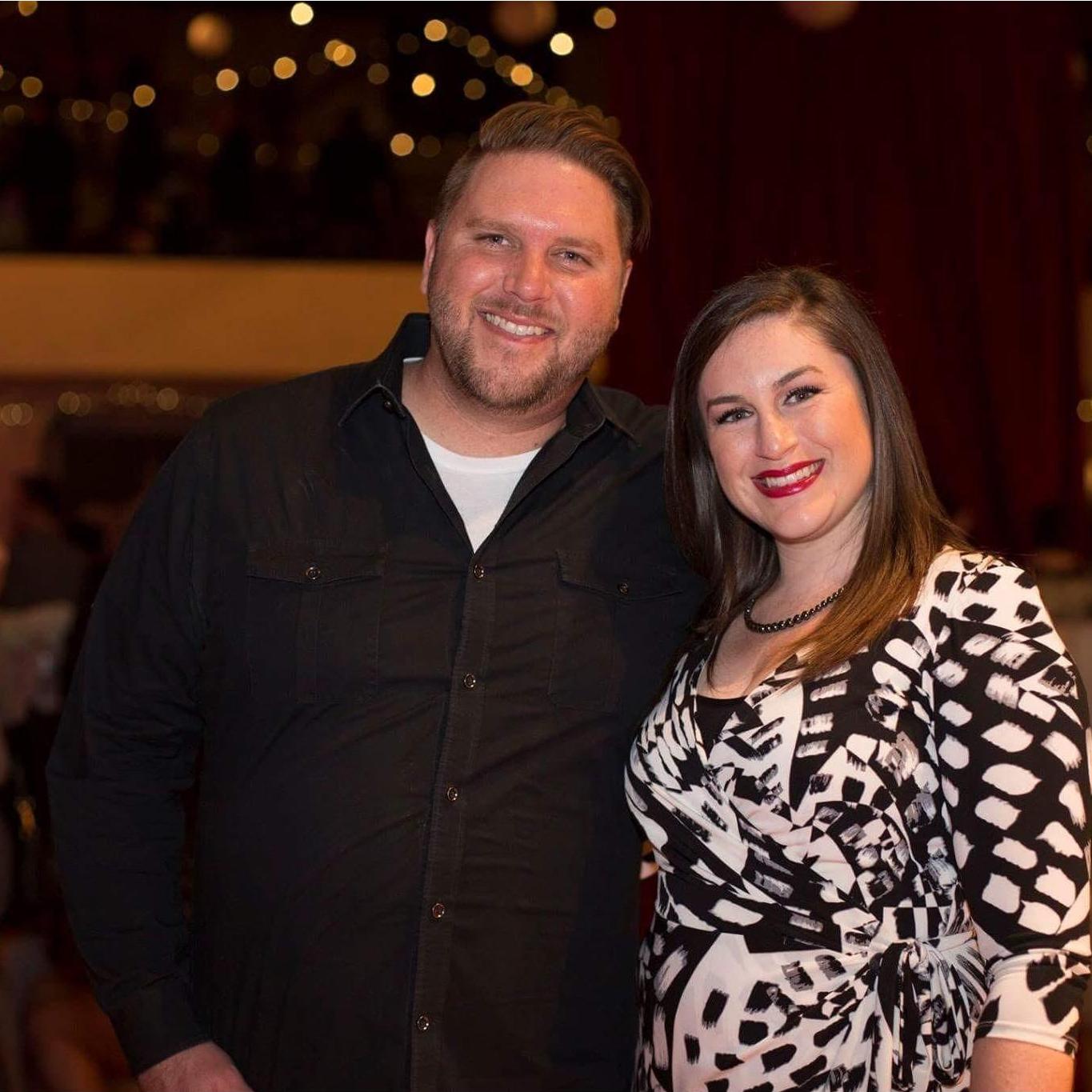 At a fundraiser