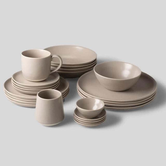 Fable- Full Dinnerware Set (DESERT TAUPE)