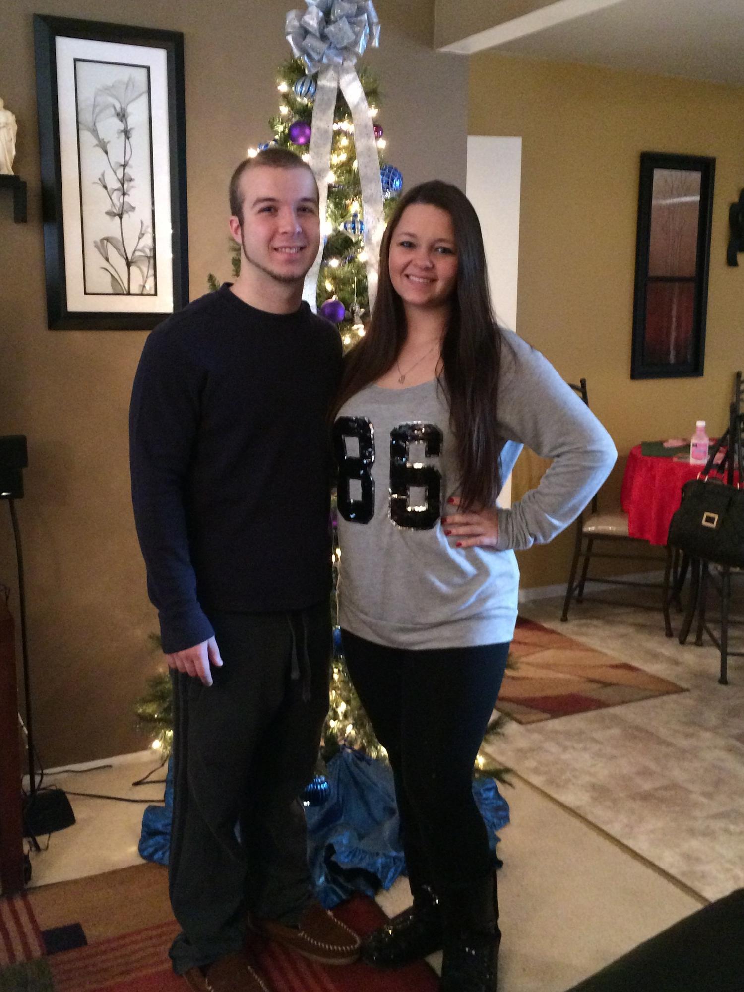 Our first Christmas together in 2013 🎄